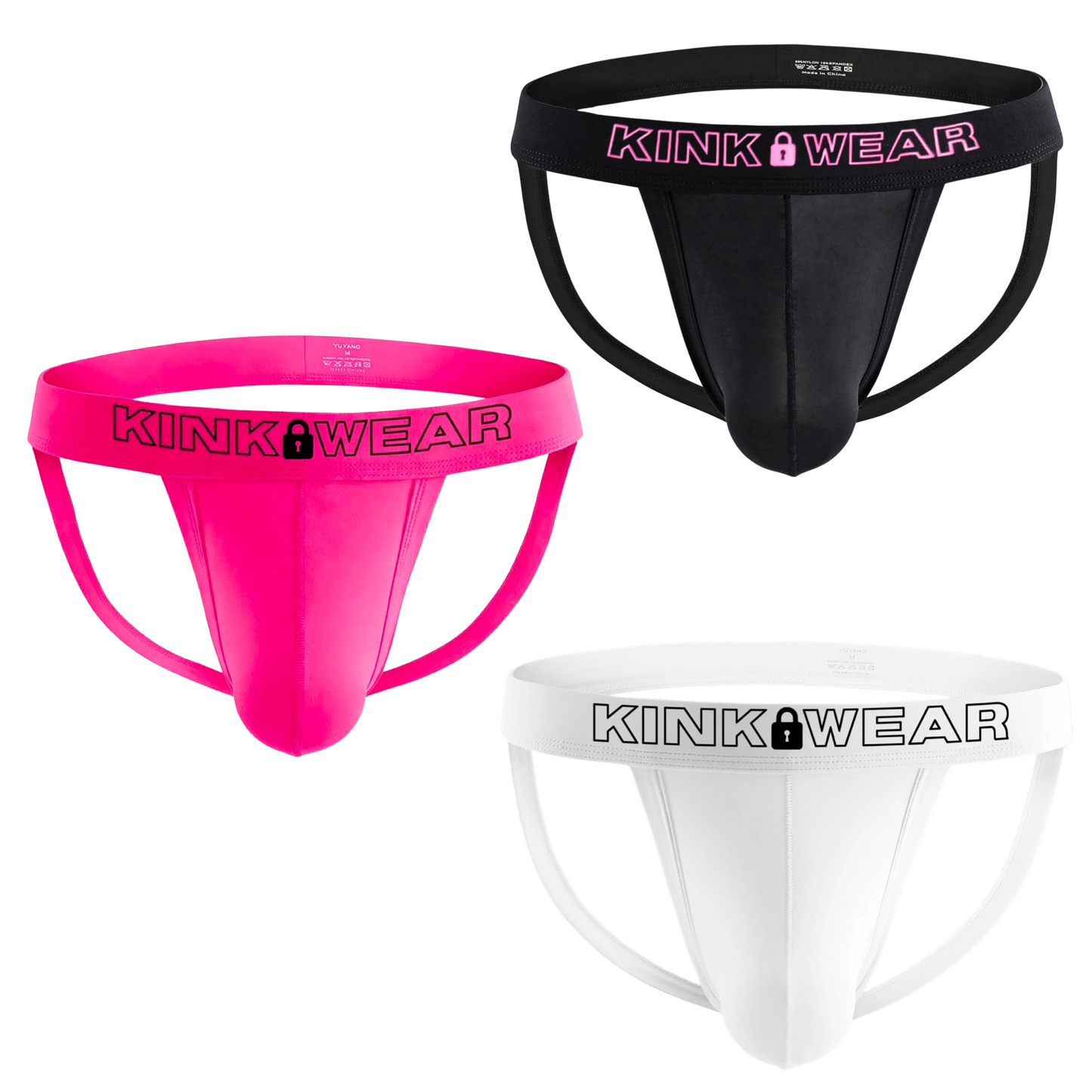 KINK WEAR Suspensorio de castidad bloqueado