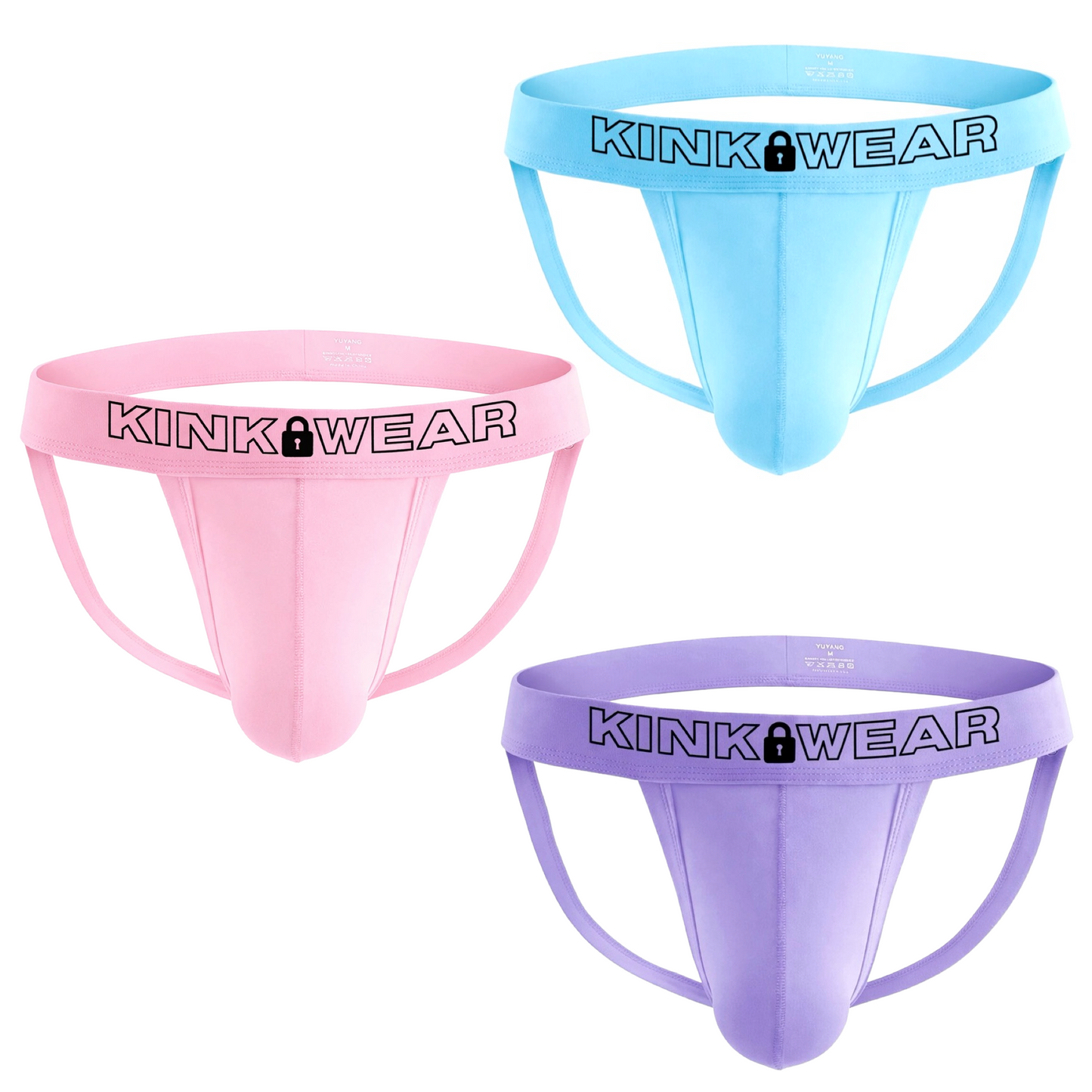 KINK WEAR Suspensorio de castidad bloqueado