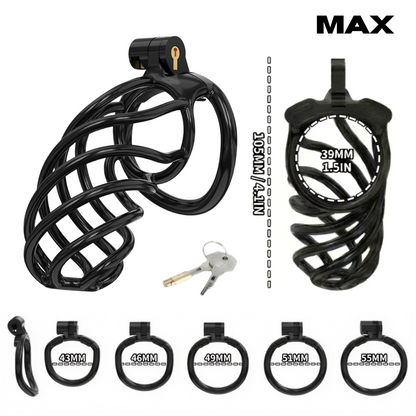 Twist Chastity Cage