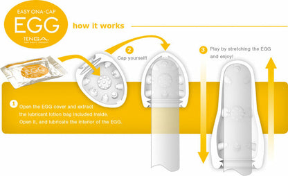 TENGA Masturbation Eggs (Easy Beat) KINK WEAR TENGA Masturbation Eggs (Easy Beat) KINK WEAR